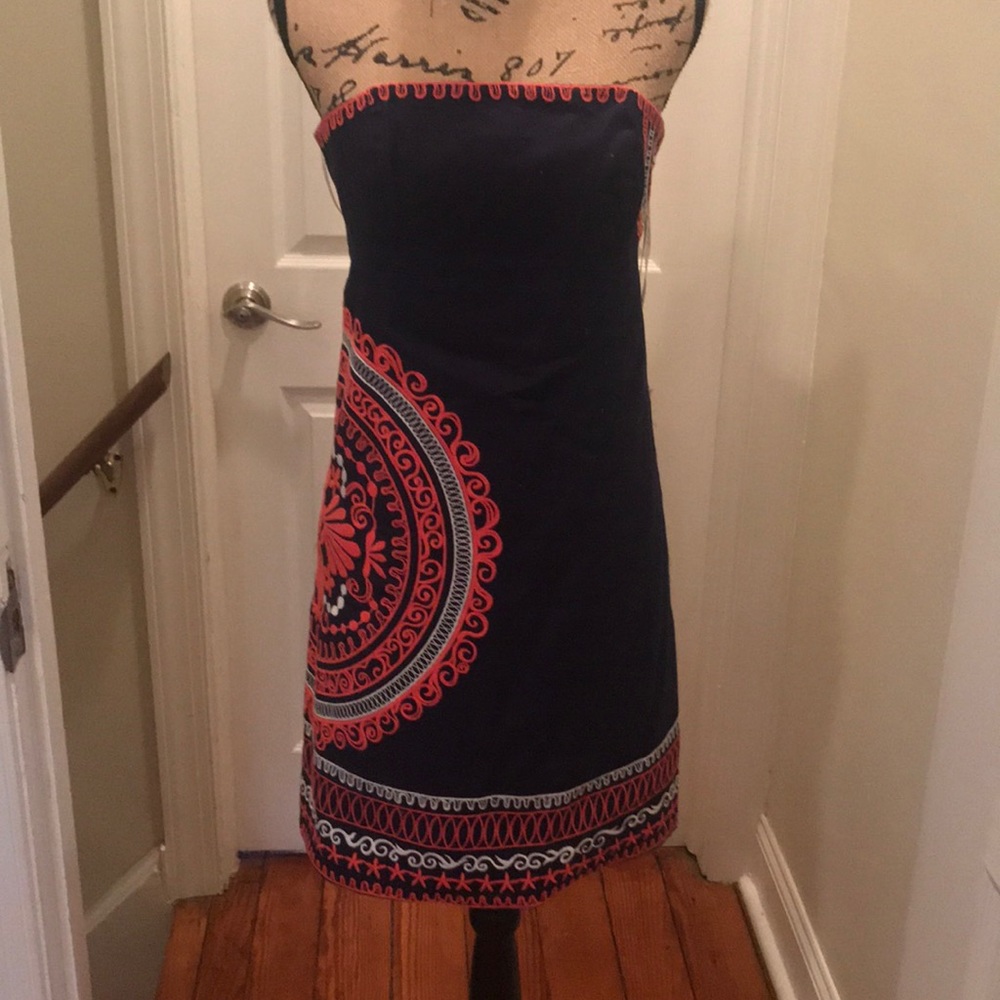 Lilly Pulitzer strapless dress